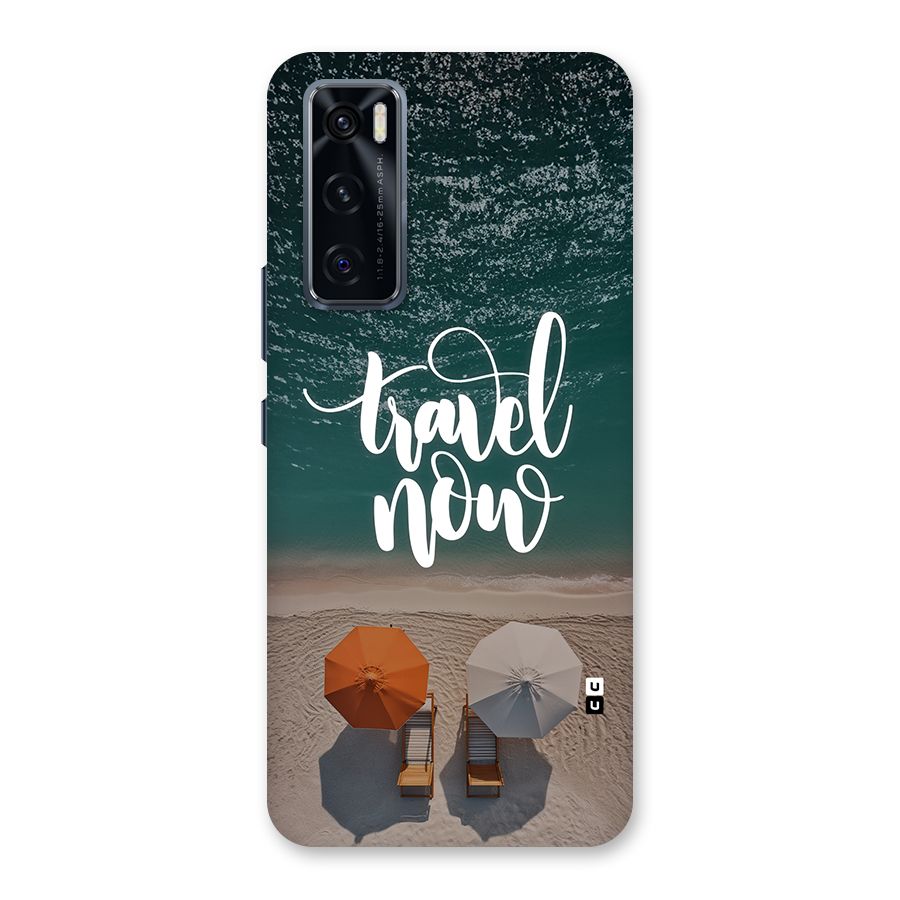 Travel Now Back Case for Vivo V20 SE