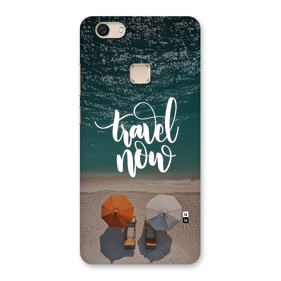 Travel Now Back Case for Vivo V7