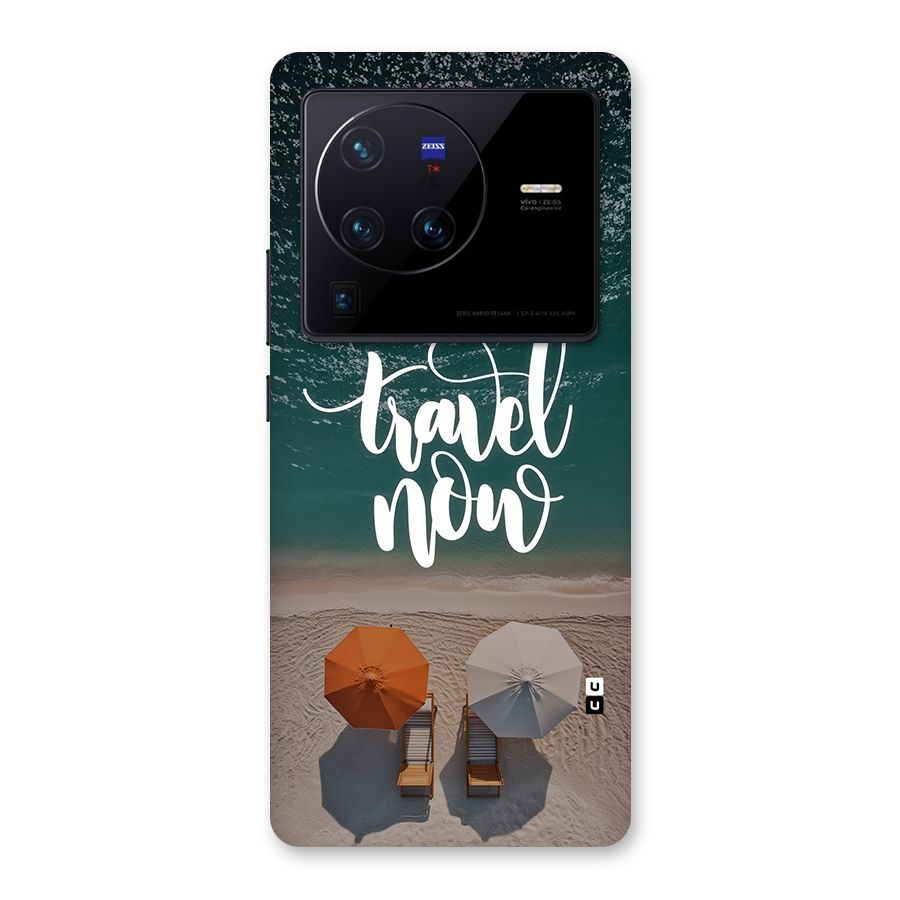 Travel Now Back Case for Vivo X80 Pro