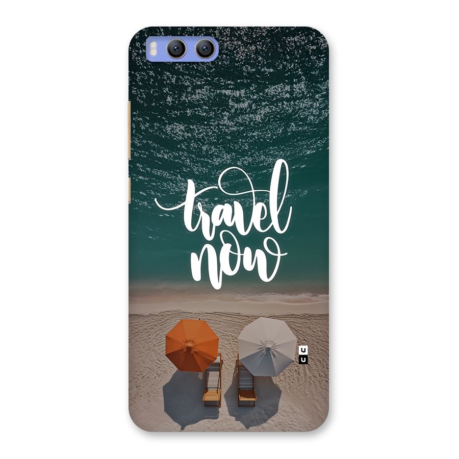 Travel Now Back Case for Xiaomi Mi 6