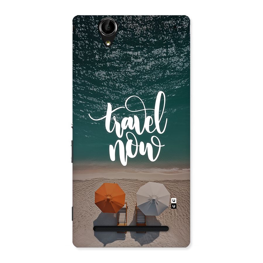 Travel Now Back Case for Xperia T2