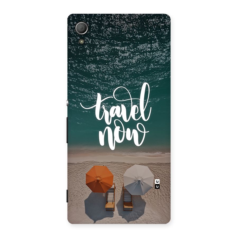 Travel Now Back Case for Xperia Z3 Plus