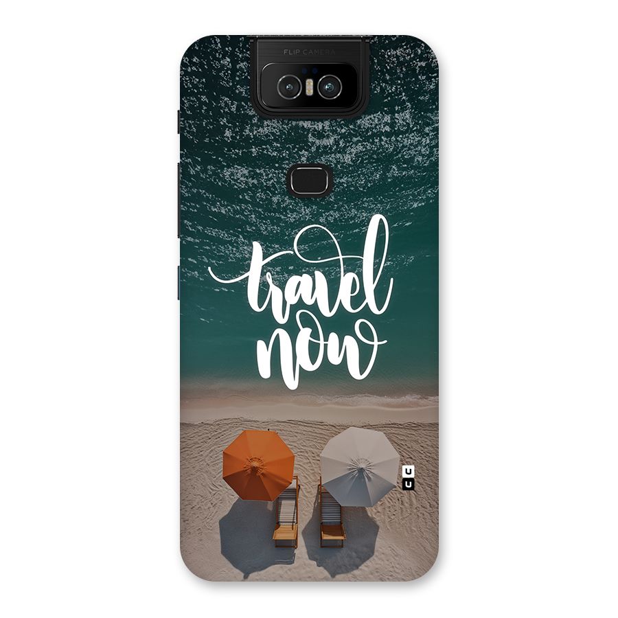 Travel Now Back Case for Zenfone 6z