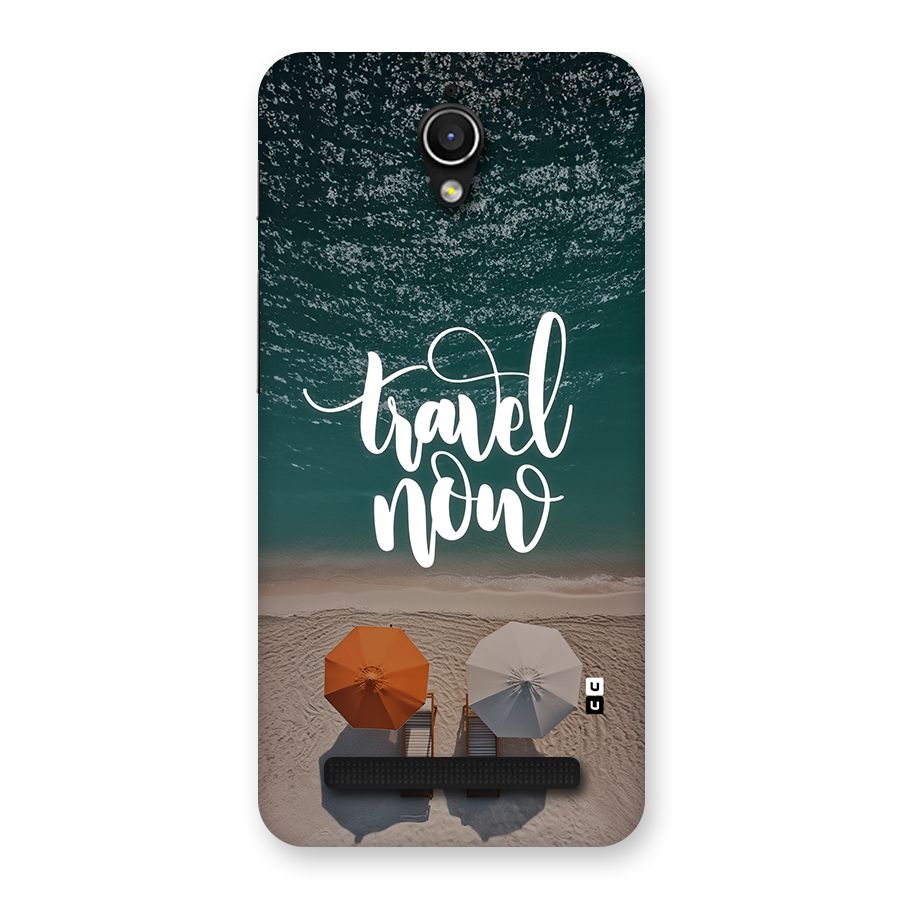 Travel Now Back Case for Zenfone Go