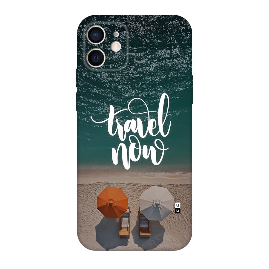 Travel Now Back Case for iPhone 12
