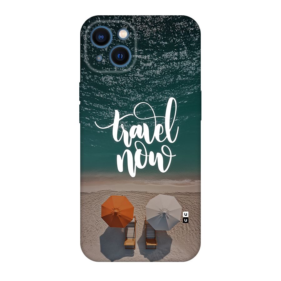 Travel Now Back Case for iPhone 13