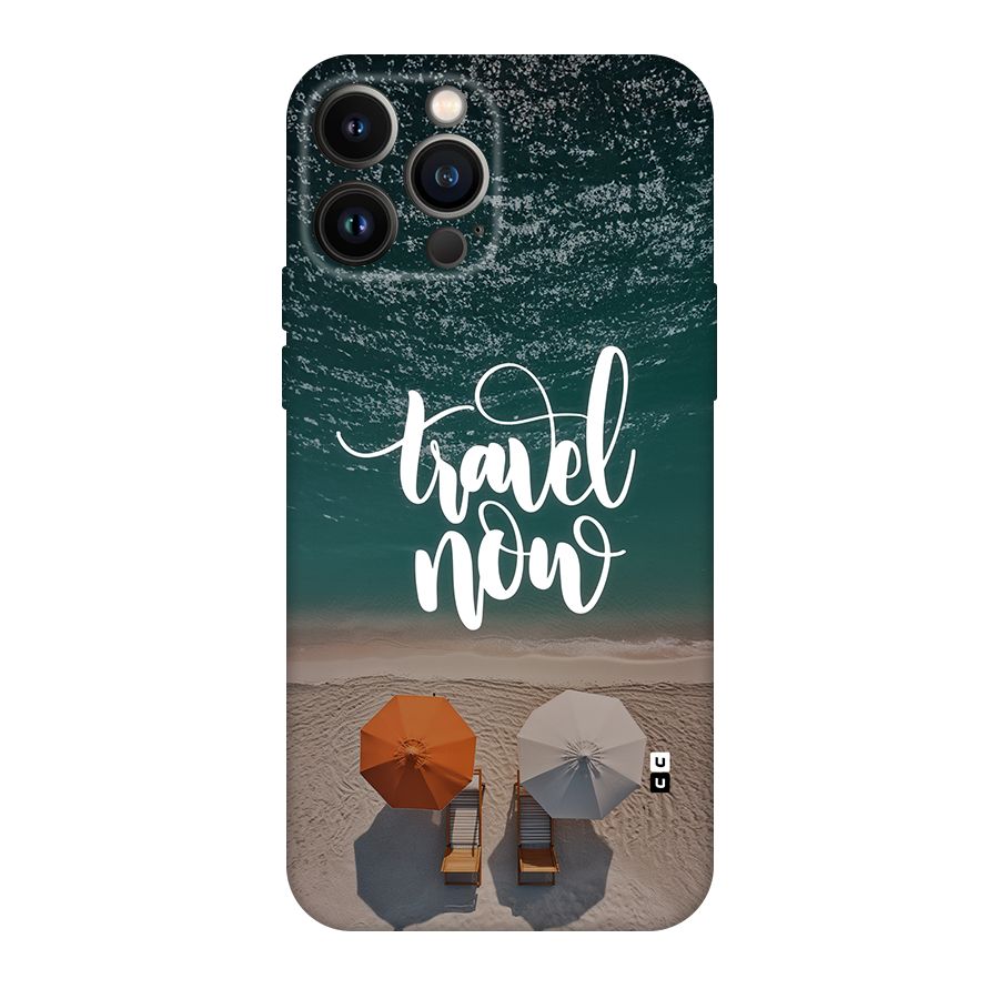 Travel Now Back Case for iPhone 13 Pro Max