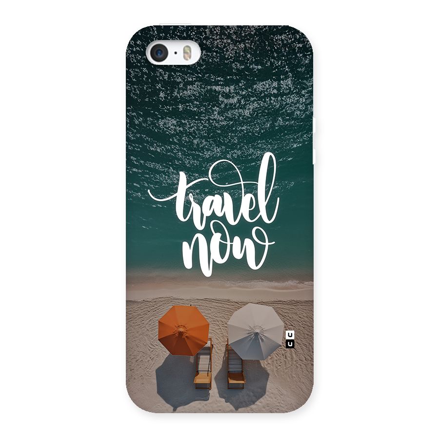Travel Now Back Case for iPhone SE 2016