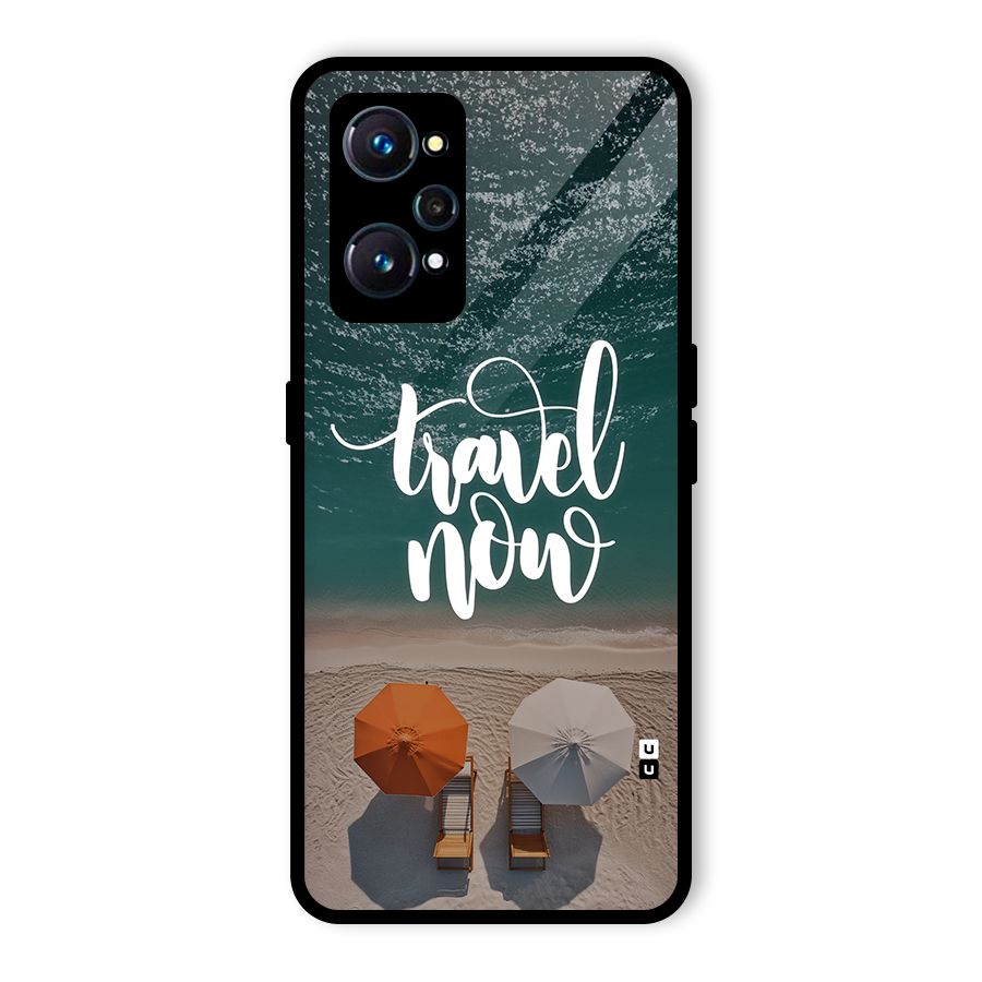 Travel Now Glass Back Case for Realme GT Neo2