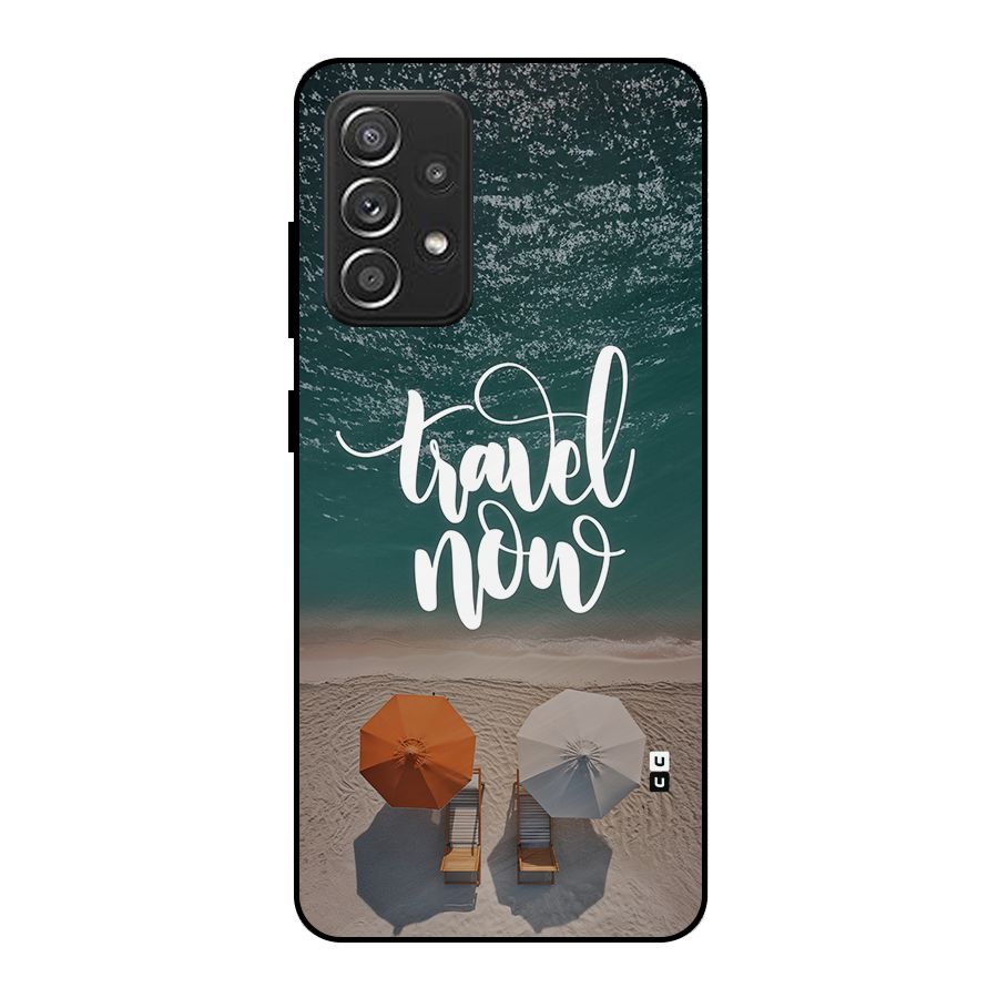 Travel Now Metal Back Case for Galaxy A52s 5G