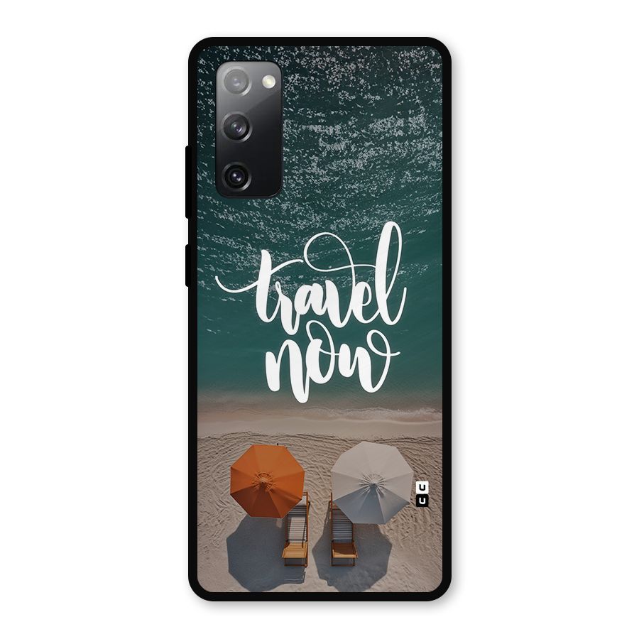 Travel Now Metal Back Case for Galaxy S20 FE 5G