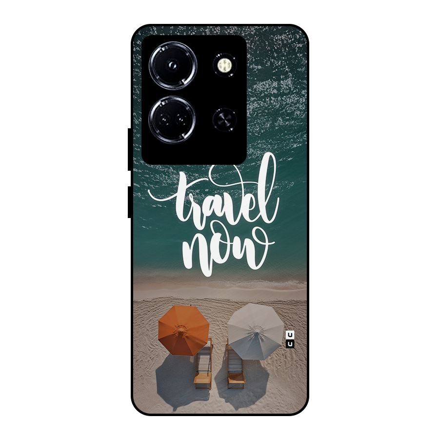 Travel Now Metal Back Case for Infinix Note 30 5G