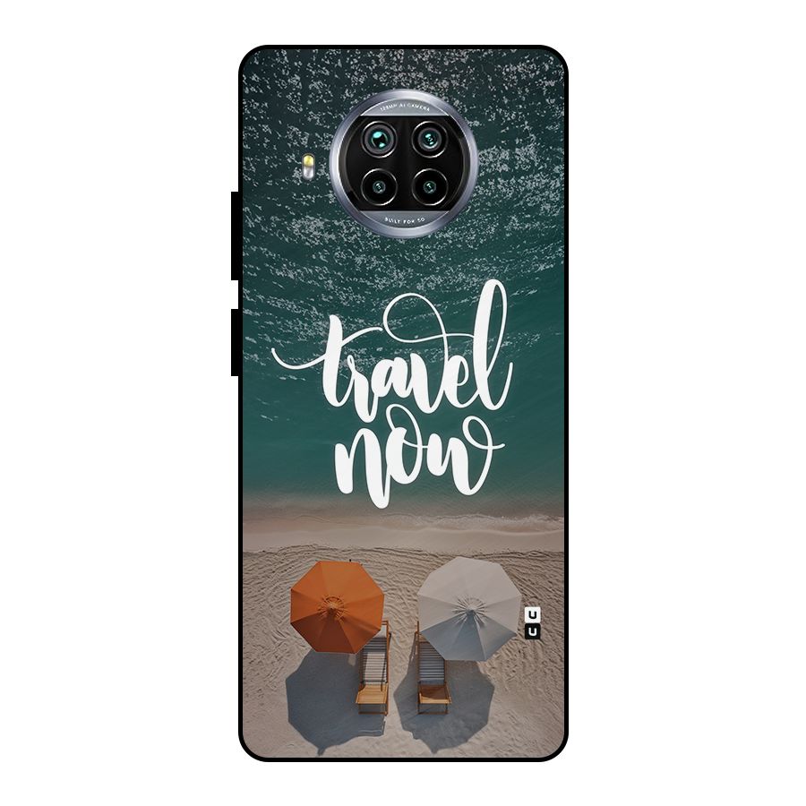 Travel Now Metal Back Case for Mi 10i