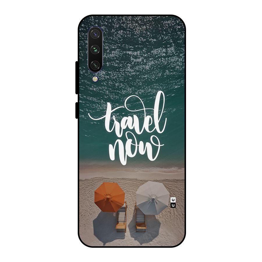 Travel Now Metal Back Case for Mi A3