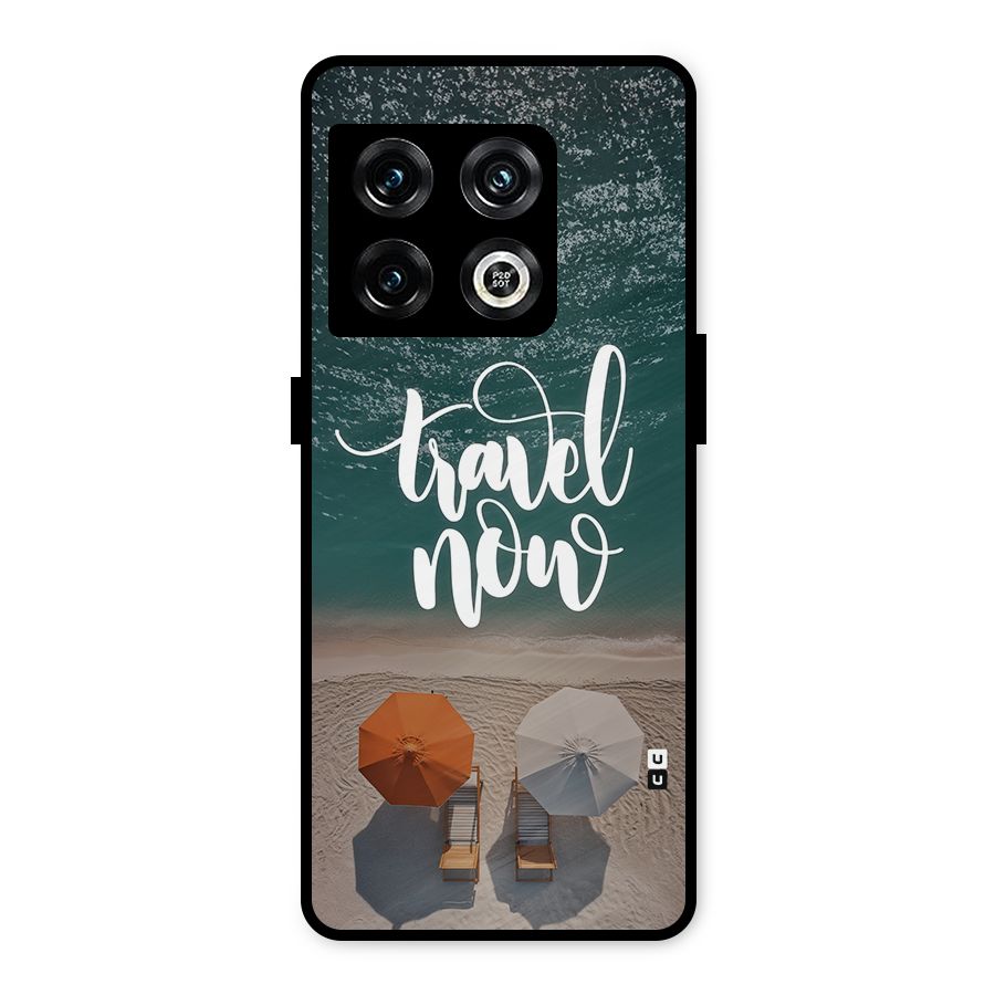 Travel Now Metal Back Case for OnePlus 10 Pro 5G