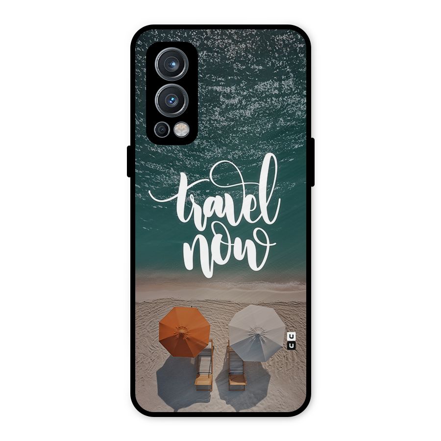Travel Now Metal Back Case for OnePlus Nord 2 5G