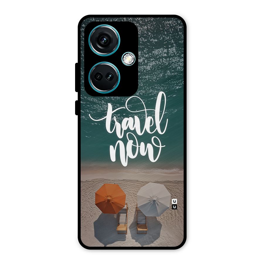 Travel Now Metal Back Case for OnePlus Nord CE 3 5G