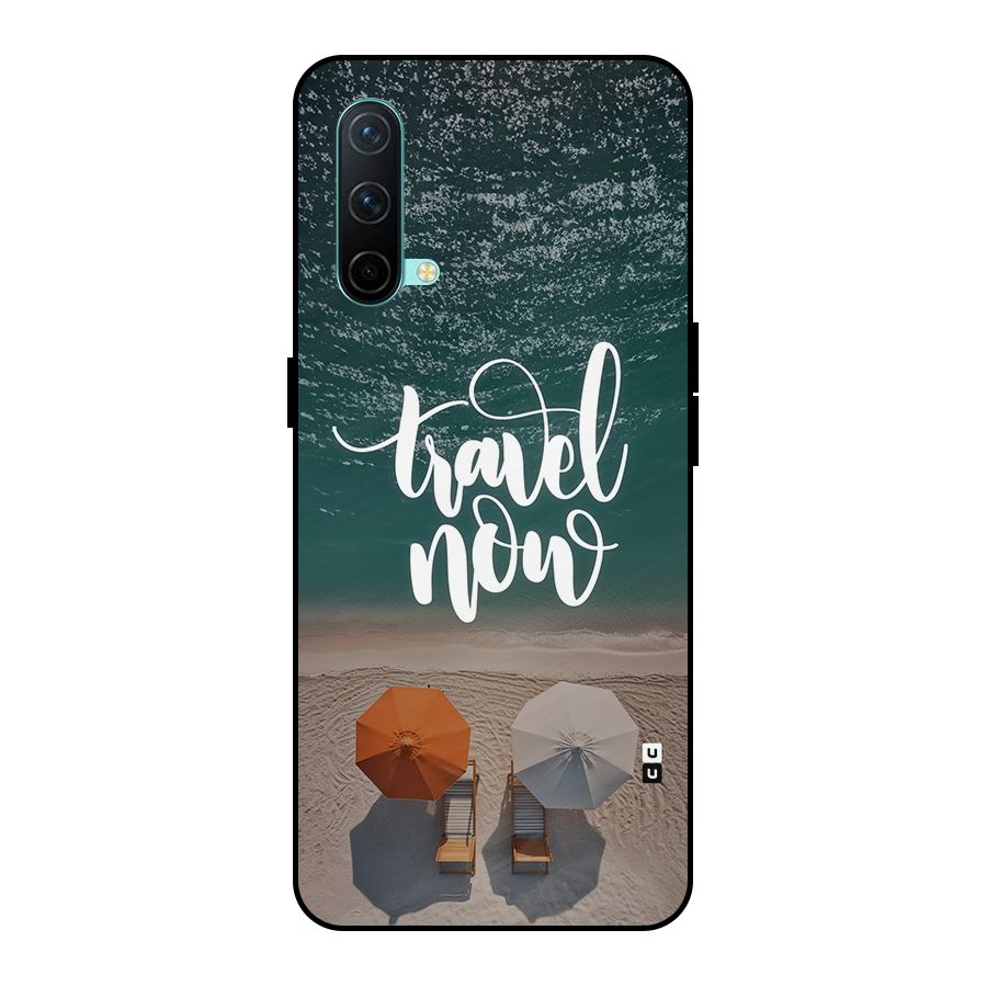 Travel Now Metal Back Case for OnePlus Nord CE 5G