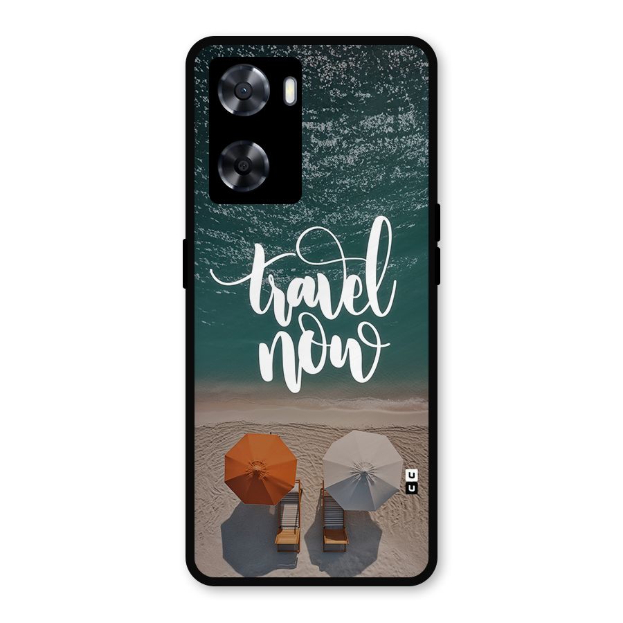 Travel Now Metal Back Case for OnePlus Nord N20 SE