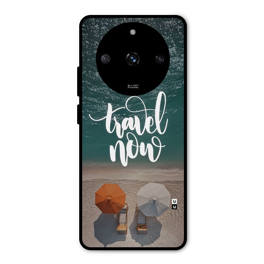 Travel Now Metal Back Case for Realme Narzo 60 5G
