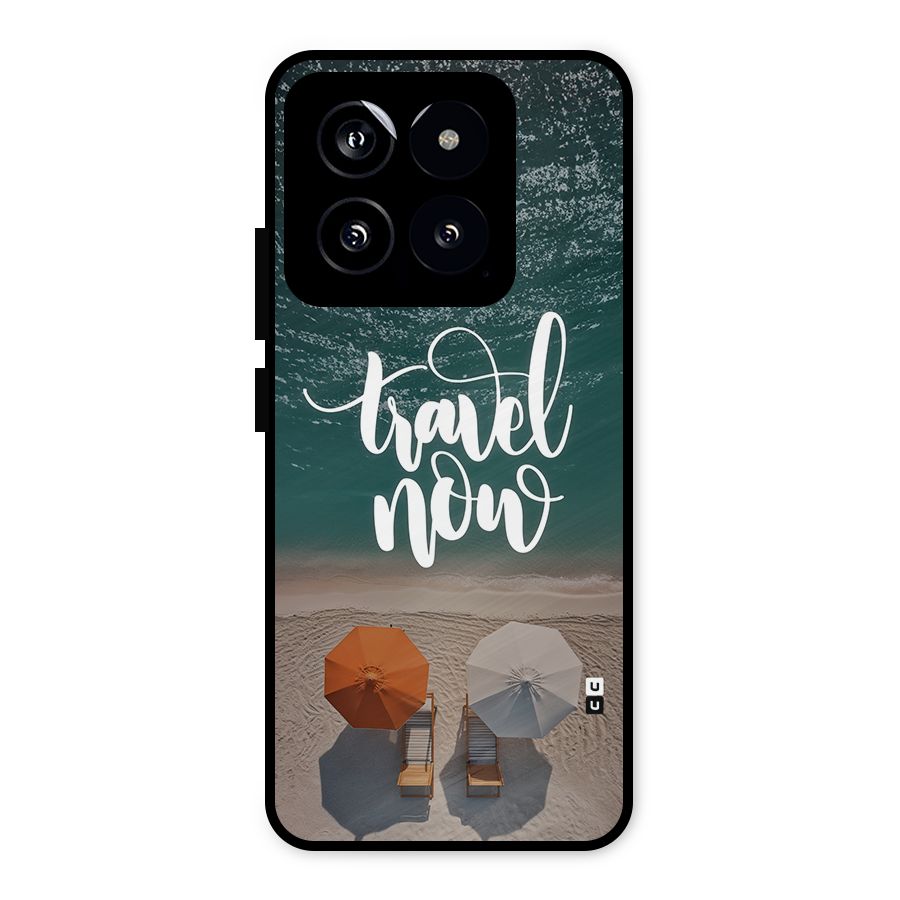 Travel Now Metal Back Case for Xiaomi 14
