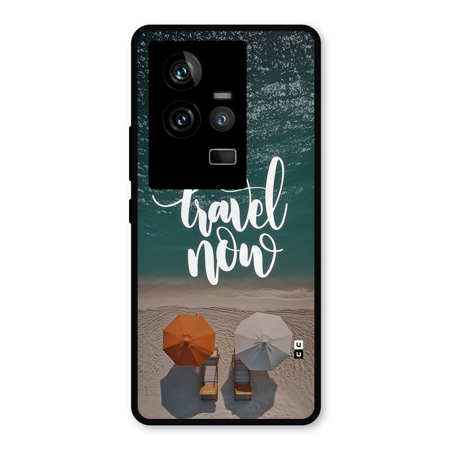 Travel Now Metal Back Case for iQOO 11 5G