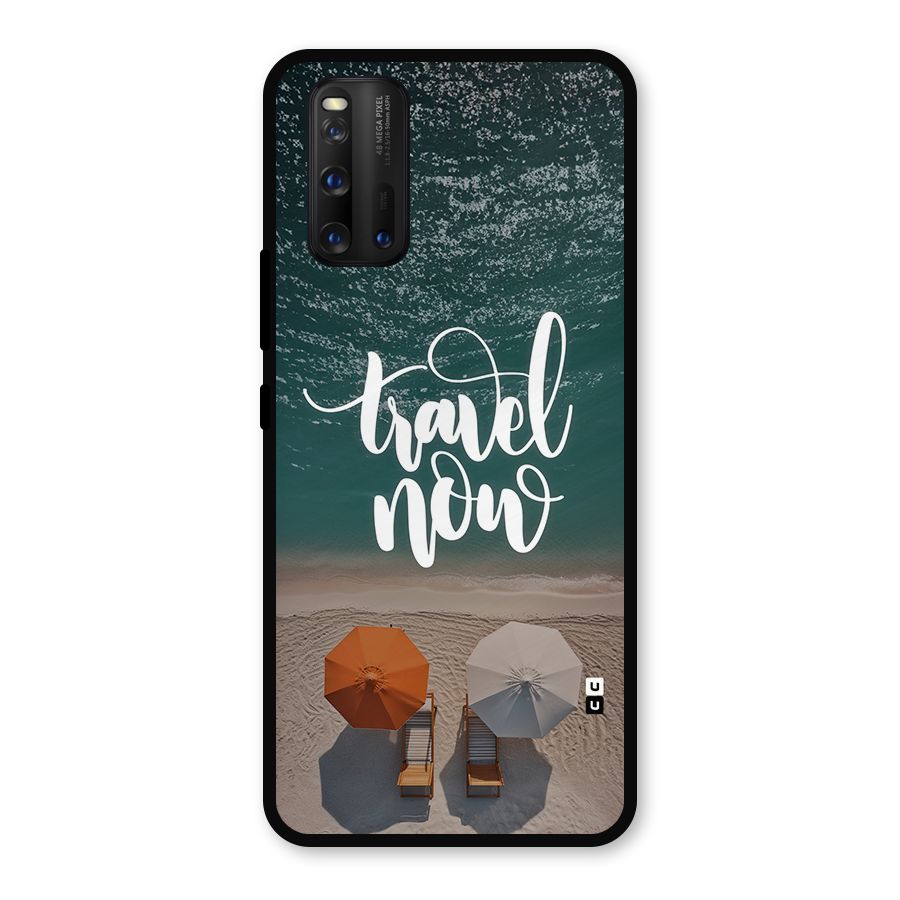 Travel Now Metal Back Case for iQOO 3