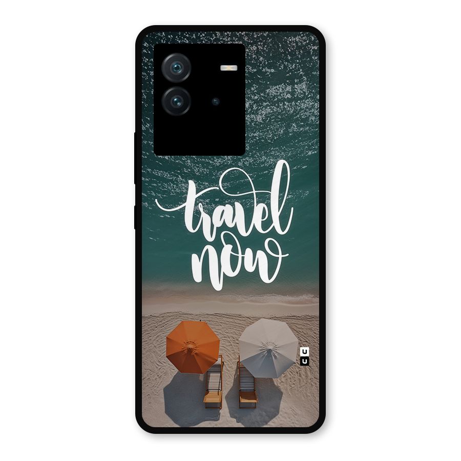 Travel Now Metal Back Case for iQOO Neo 6 5G