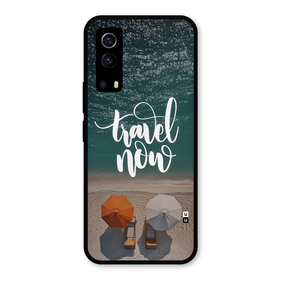 Travel Now Metal Back Case for iQOO Z3