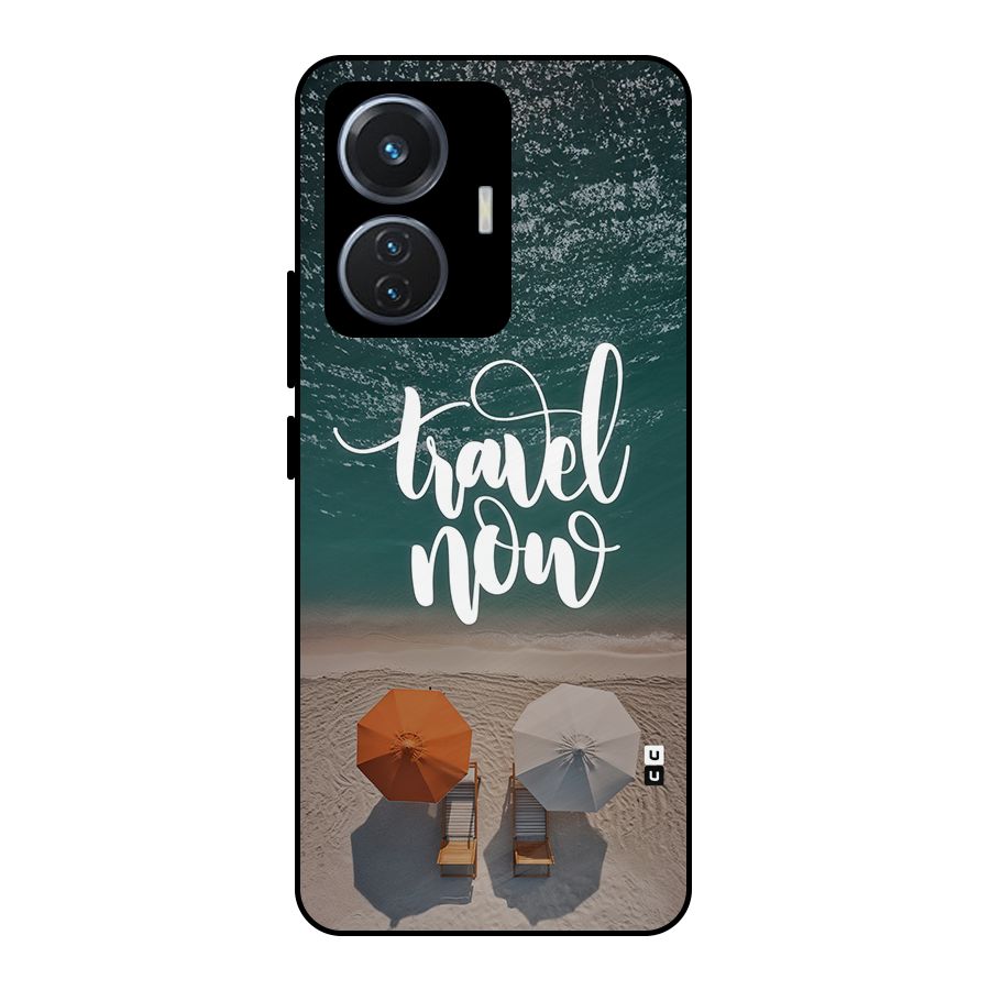 Travel Now Metal Back Case for iQOO Z6 44W