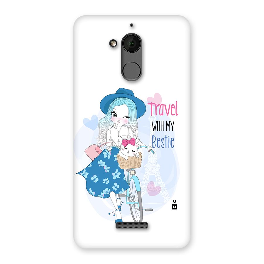 Travel With My Bestie Back Case for Coolpad Note 5