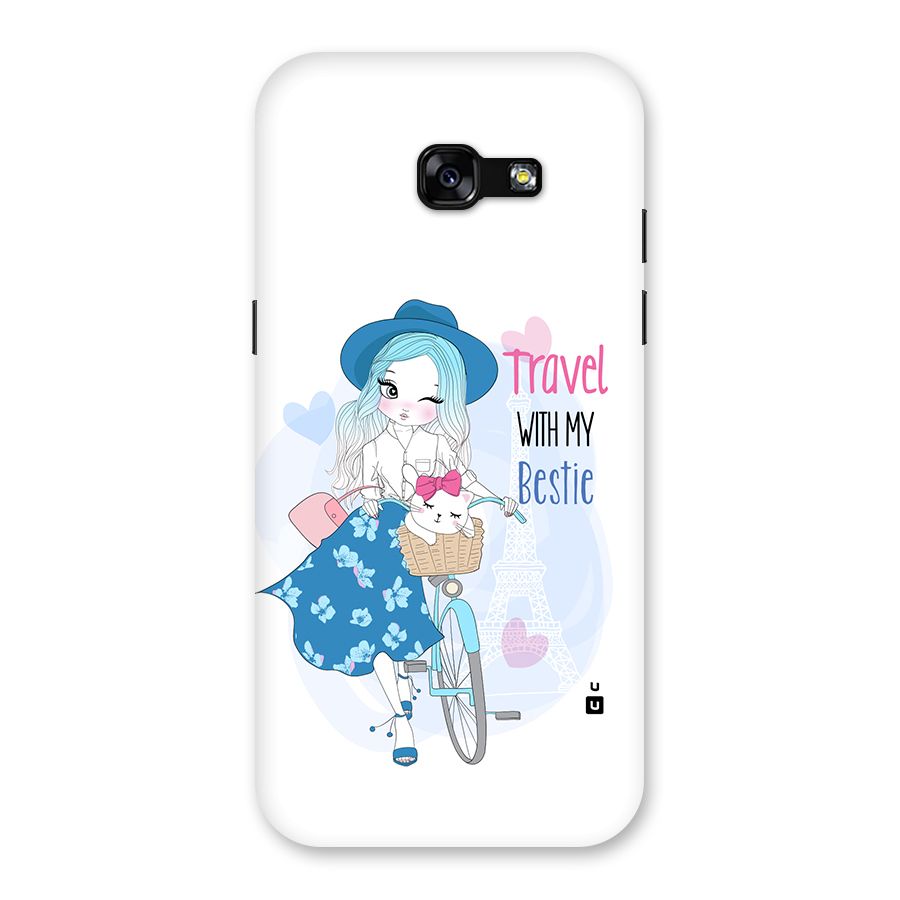 Travel With My Bestie Back Case for Galaxy A5 2017