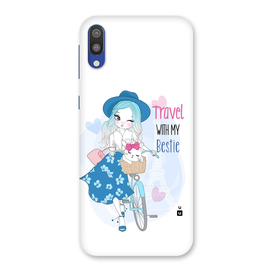 Travel With My Bestie Back Case for Galaxy M10