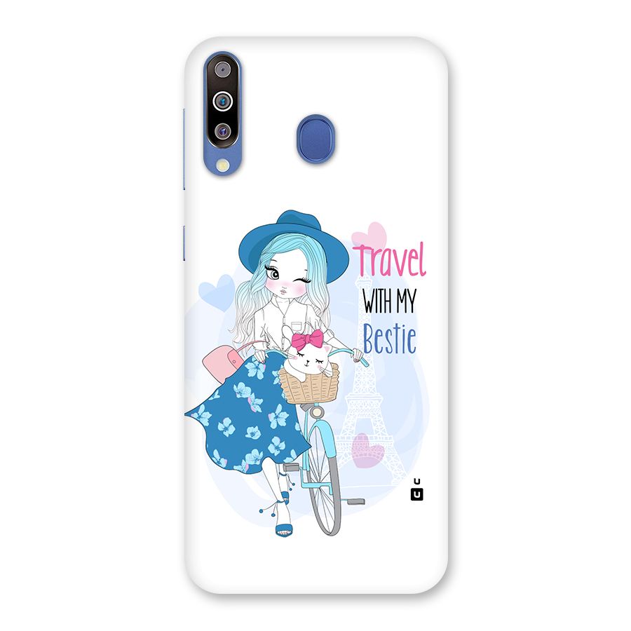 Travel With My Bestie Back Case for Galaxy M30