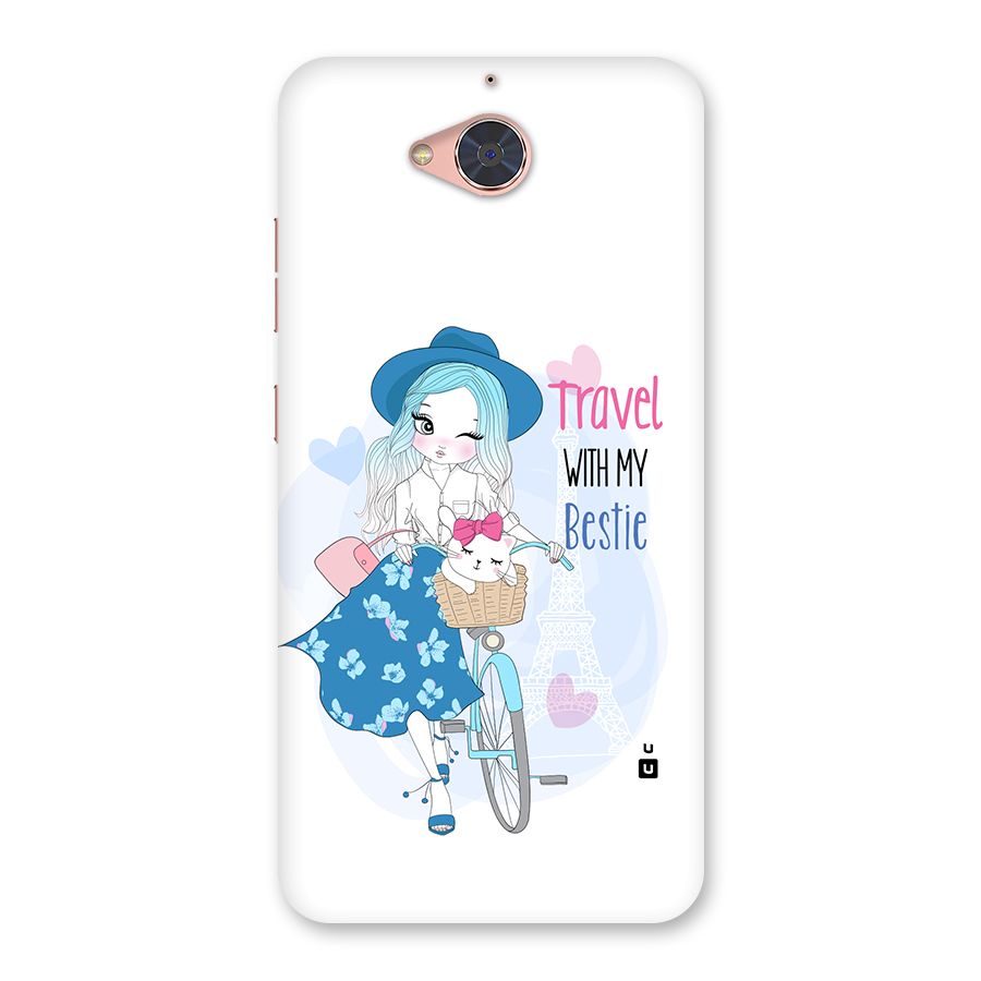 Travel With My Bestie Back Case for Gionee S6 Pro