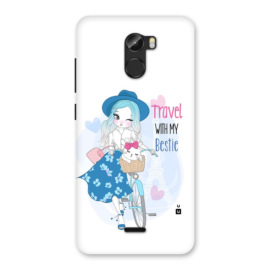 Travel With My Bestie Back Case for Gionee X1