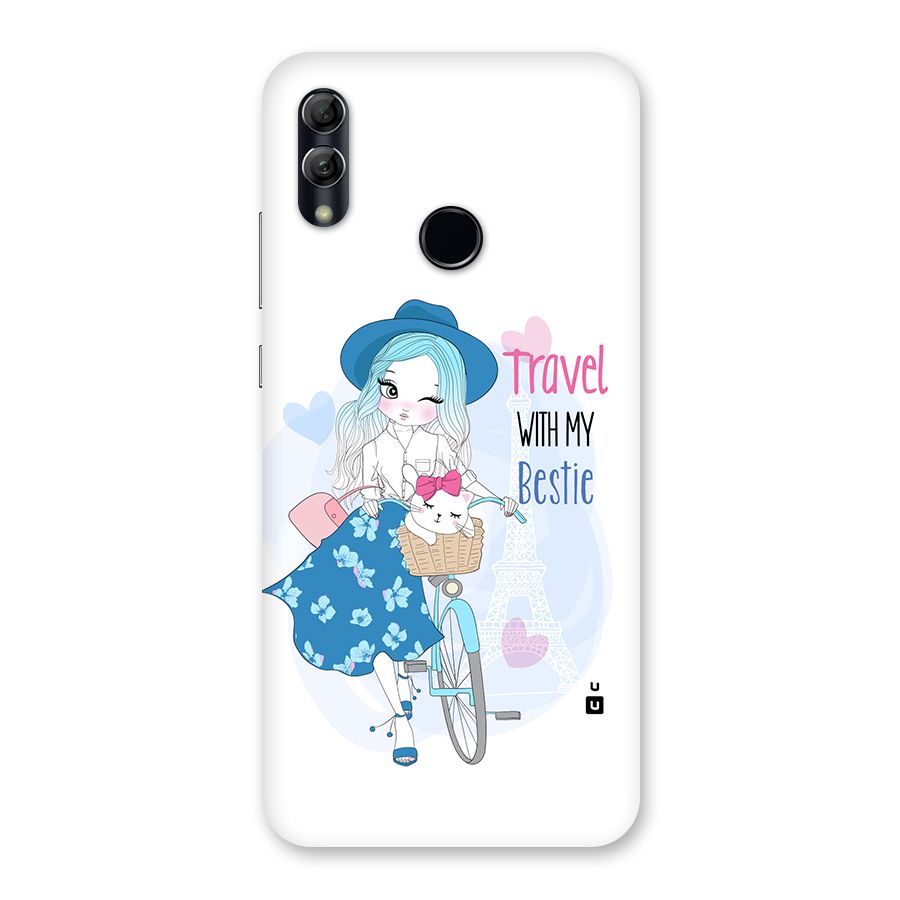 Travel With My Bestie Back Case for Honor 10 Lite