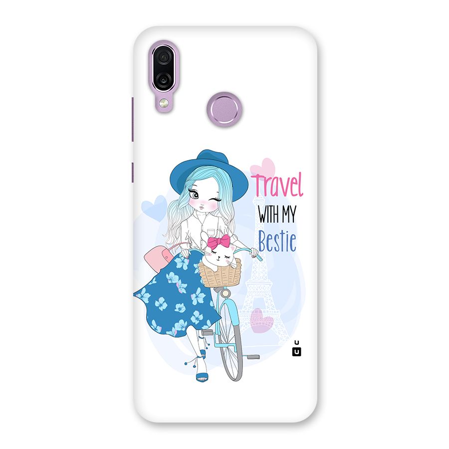 Travel With My Bestie Back Case for Honor Play