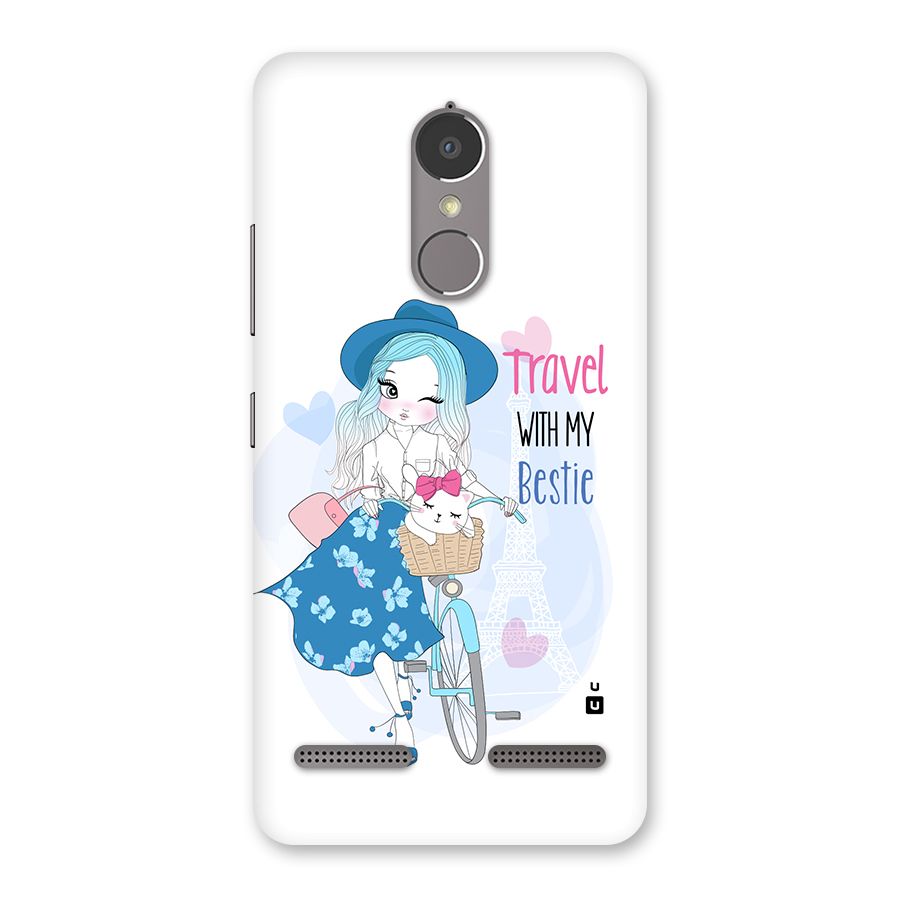 Travel With My Bestie Back Case for Lenovo K6 Power