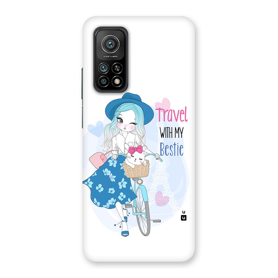 Travel With My Bestie Back Case for Mi 10T Pro 5G