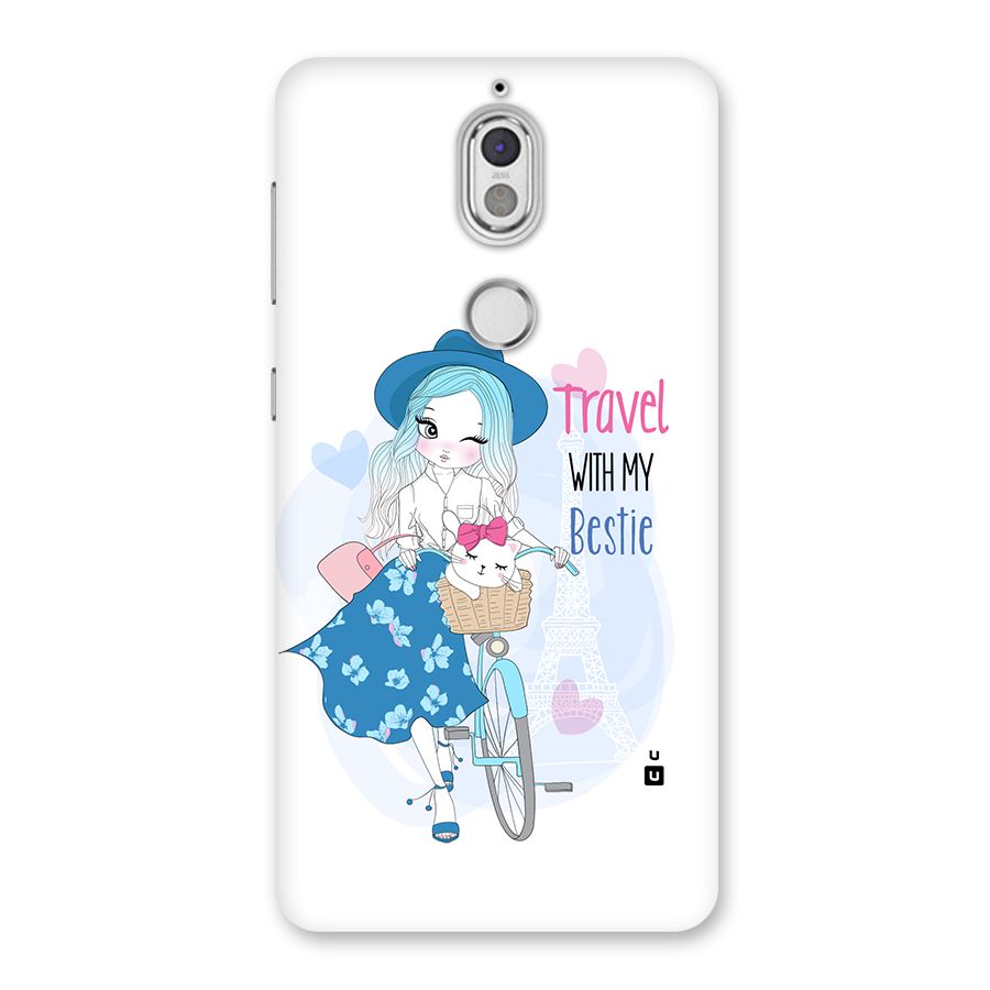 Travel With My Bestie Back Case for Nokia 7