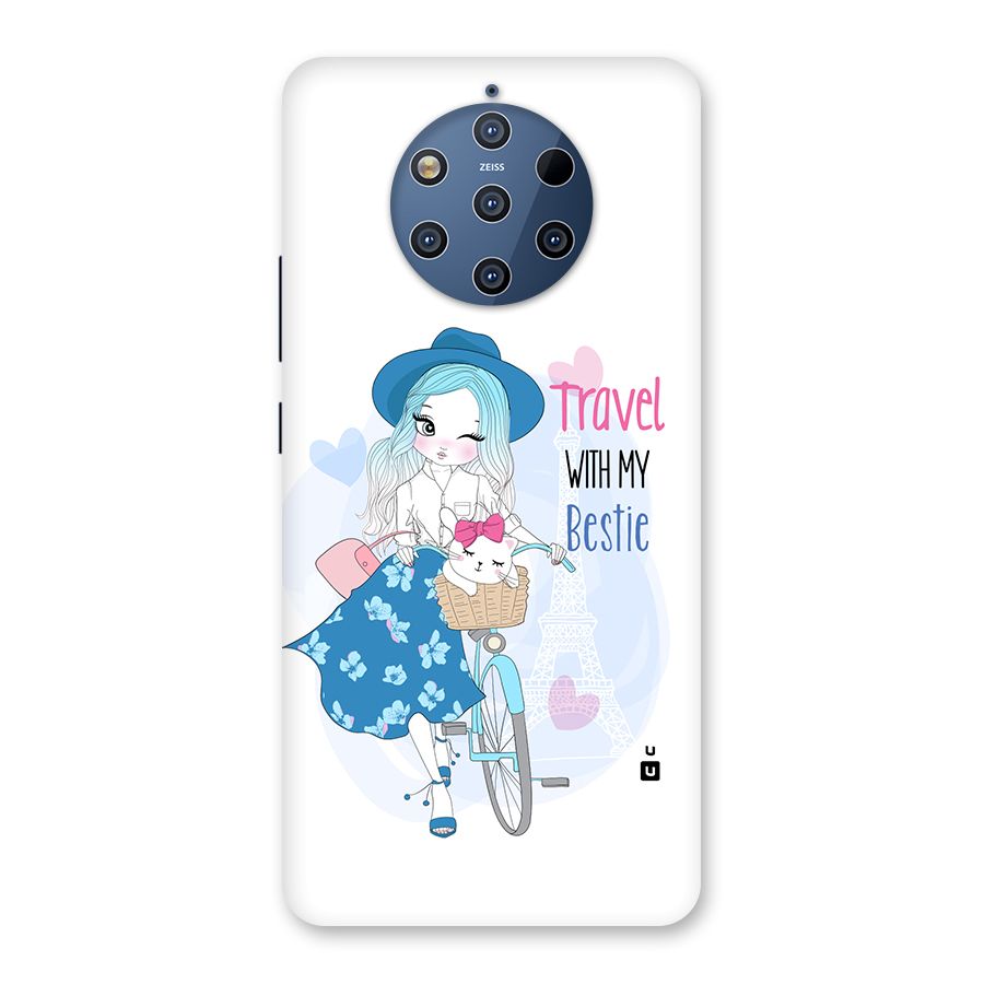 Travel With My Bestie Back Case for Nokia 9 PureView