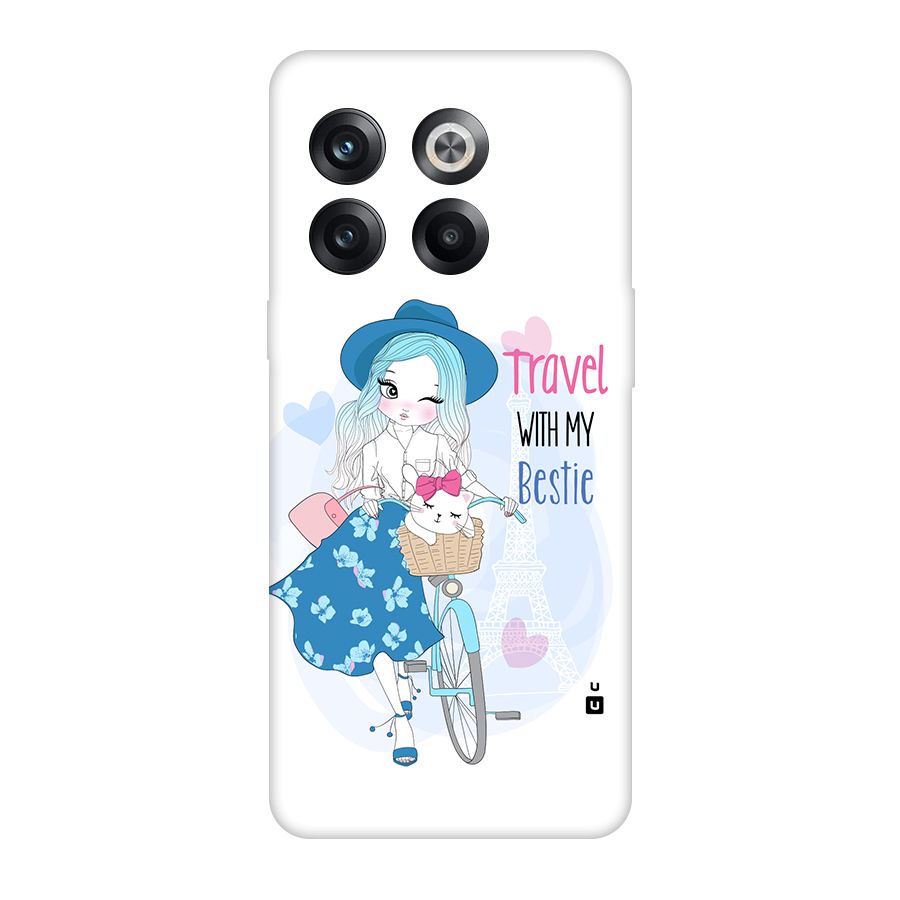 Travel With My Bestie Back Case for OnePlus 10T