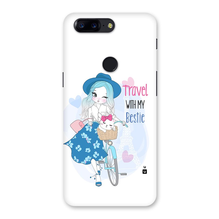 Travel With My Bestie Back Case for OnePlus 5T