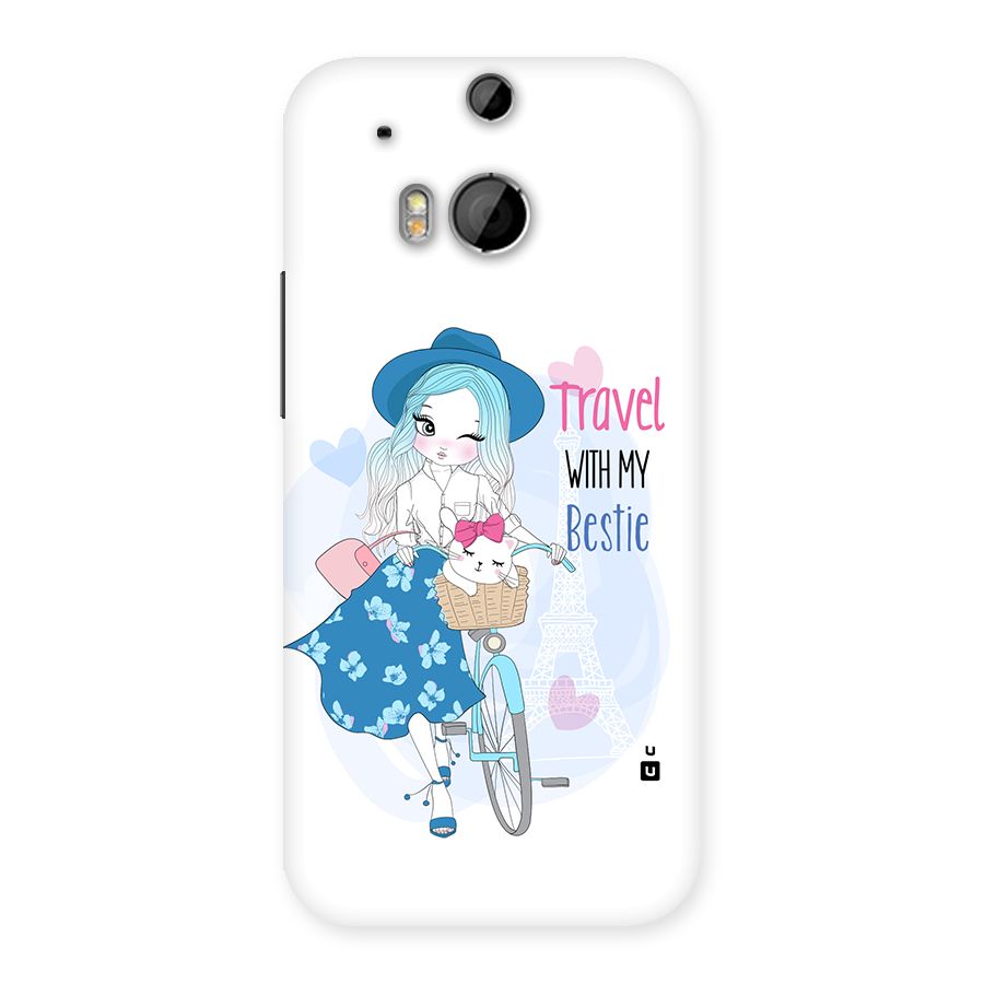 Travel With My Bestie Back Case for One M8
