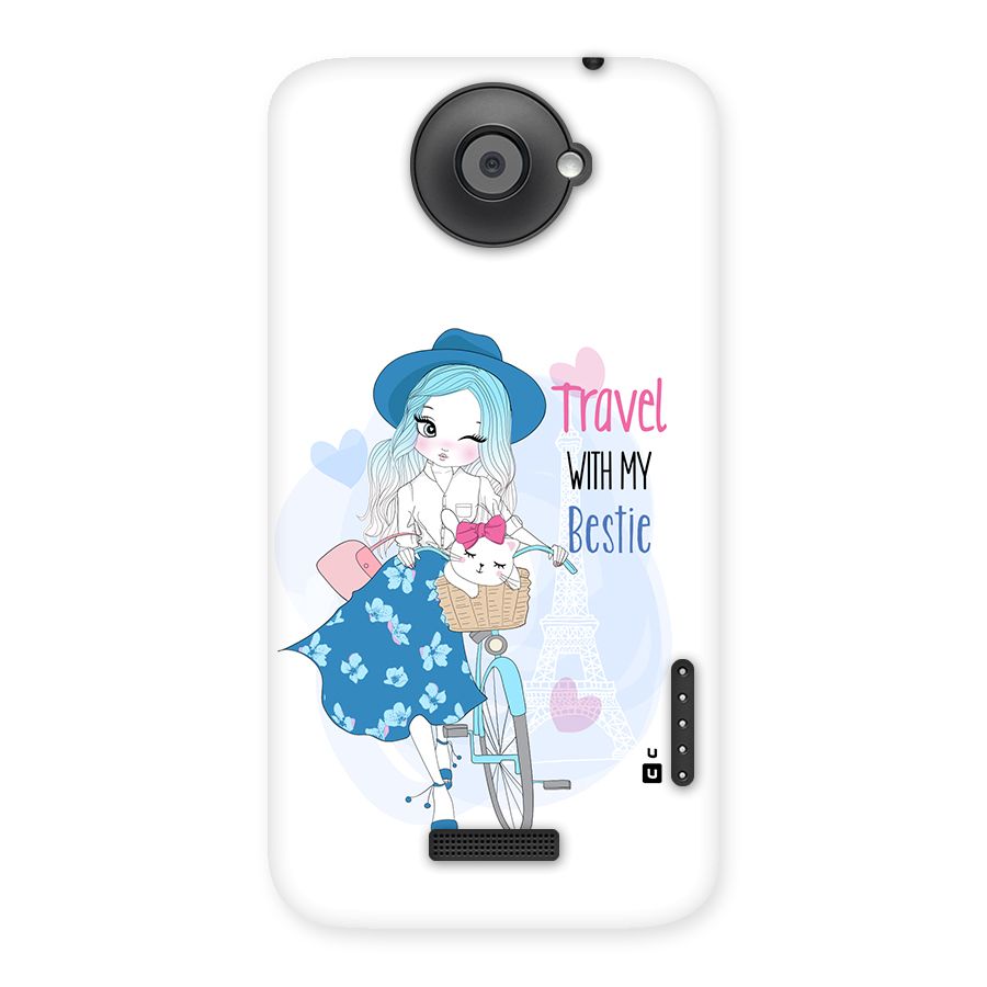 Travel With My Bestie Back Case for One X