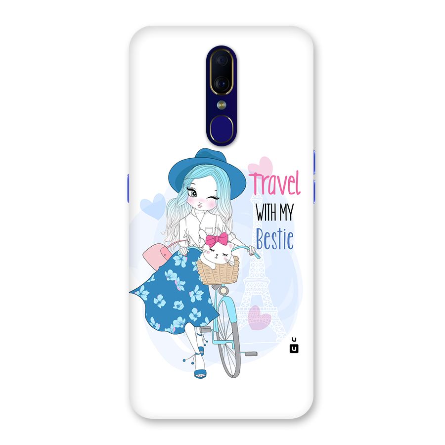 Travel With My Bestie Back Case for Oppo A9