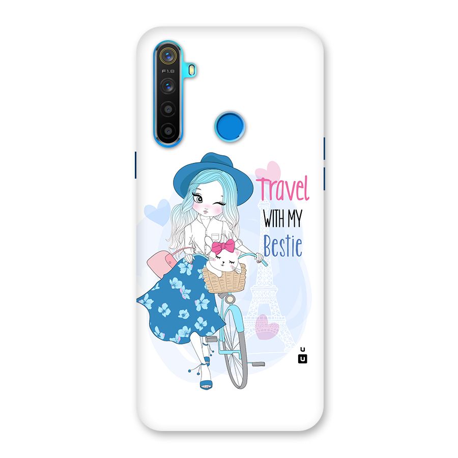 Travel With My Bestie Back Case for Realme 5s