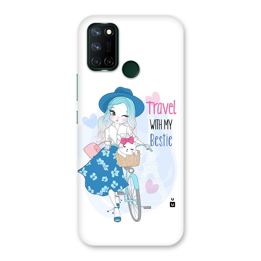 Travel With My Bestie Back Case for Realme 7i