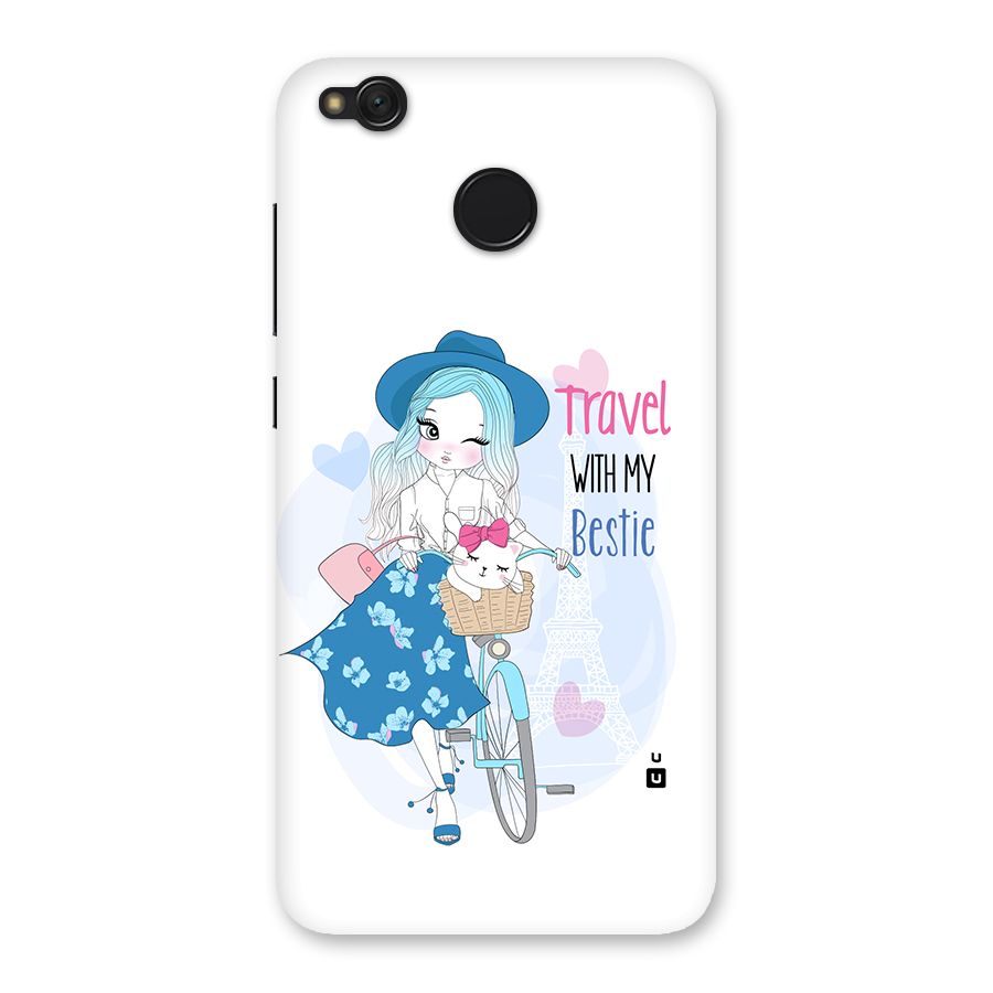 Travel With My Bestie Back Case for Redmi 4